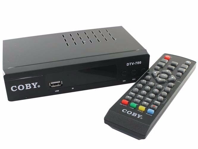 13852 - Decodificador digital coby,sintoniza tv